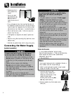 Preview for 6 page of Maytag MSD2650KEU - 26 cu. Ft. Refrigerator Use And Care Manual