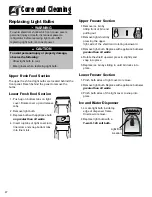 Preview for 28 page of Maytag MSD2650KEU - 26 cu. Ft. Refrigerator Use And Care Manual