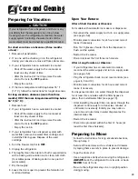 Preview for 29 page of Maytag MSD2650KEU - 26 cu. Ft. Refrigerator Use And Care Manual