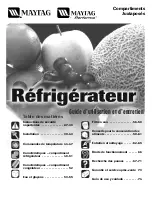 Preview for 37 page of Maytag MSD2650KEU - 26 cu. Ft. Refrigerator Use And Care Manual