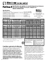 Preview for 58 page of Maytag MSD2650KEU - 26 cu. Ft. Refrigerator Use And Care Manual