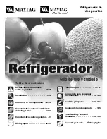 Preview for 75 page of Maytag MSD2650KEU - 26 cu. Ft. Refrigerator Use And Care Manual