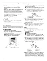 Предварительный просмотр 8 страницы Maytag MSF21D4MDE00 Installation Instructions And Owner'S Manual