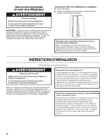 Предварительный просмотр 20 страницы Maytag MSF21D4MDE00 Installation Instructions And Owner'S Manual