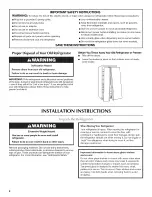 Preview for 2 page of Maytag MSF22C2EXB00 User Instructions