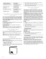 Preview for 6 page of Maytag MSF22C2EXM User Instructions