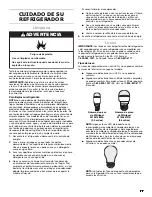 Preview for 77 page of Maytag MSS26C6MFB User Instructions