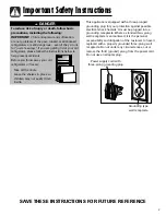 Preview for 3 page of Maytag MTB1504AR Use And Care Manual