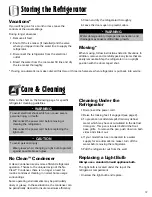 Preview for 13 page of Maytag MTB1504AR Use And Care Manual