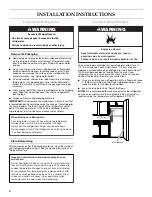 Preview for 4 page of Maytag MTB1551VEW Use & Care Manual