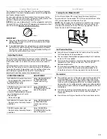 Preview for 11 page of Maytag MTB1551VEW Use & Care Manual