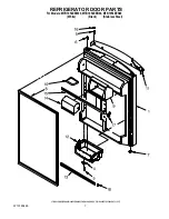 Preview for 7 page of Maytag MTB1954EEB00 Cabinet Parts