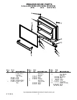 Preview for 11 page of Maytag MTB1954EEB00 Cabinet Parts