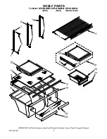 Preview for 5 page of Maytag MTB1954MEB00 Cabinet Parts