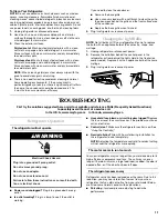 Preview for 11 page of Maytag MTB2254EEB User Instructions