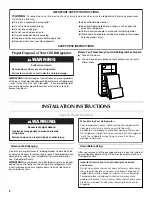 Preview for 2 page of Maytag MTB2254EES User Instructions