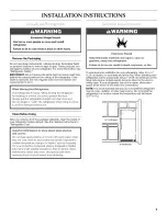 Preview for 3 page of Maytag MTB2254ME Use And Care Manual