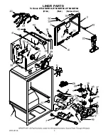 Preview for 3 page of Maytag MTB2254MEB - 22.7 Cubic Foot Top Freezer Refrigerator Cabinet Parts