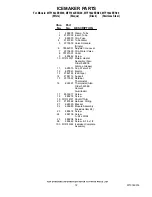 Preview for 12 page of Maytag MTF1842EEB00 Cabinet Parts