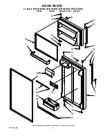 Preview for 3 page of Maytag MTF2142EEB00 Cabinet Parts