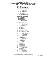 Preview for 2 page of Maytag MTF2142EEB01 Cabinet Parts