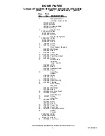 Preview for 4 page of Maytag MTF2142EEB01 Cabinet Parts