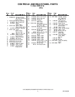 Preview for 4 page of Maytag MTW5600TQ2 Parts List