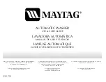 Maytag MTW5707TQ0 Use & Care Manual preview