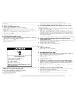 Preview for 21 page of Maytag MTW6300TQ - 28" Washer With 3.8 cu. Ft. Capacity Use And Care Manual