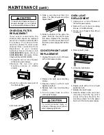 Предварительный просмотр 24 страницы Maytag MV-1773MAB Owner'S Manual