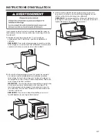 Предварительный просмотр 27 страницы Maytag MVW18CS Installation Instructions Manual