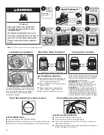 Предварительный просмотр 2 страницы Maytag MVW6230HC Quick Reference Manual