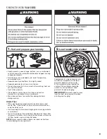 Preview for 9 page of Maytag MVWB750WR2 Use And Care Manual