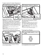 Preview for 10 page of Maytag MVWB750WR2 Use And Care Manual