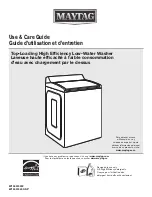 Maytag MVWB755DW Use & Care Manual предпросмотр