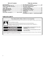 Preview for 2 page of Maytag MVWB755DW Use & Care Manual