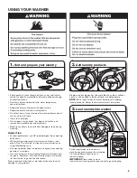 Preview for 9 page of Maytag MVWB755DW Use & Care Manual