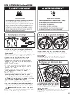 Preview for 27 page of Maytag MVWB755DW Use & Care Manual