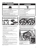 Preview for 9 page of Maytag MVWB755DW1 Use & Care Manual