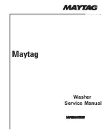 Maytag MVWB835DW Service Manual preview