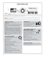 Preview for 6 page of Maytag MVWB850WB - 28" er Washer Use & Care Manual