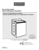 Maytag MVWB865GC Use And Care Manual preview