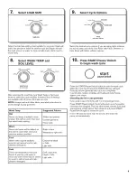 Preview for 9 page of Maytag MVWC200BW1 Use And Care Manual