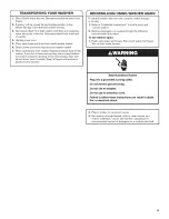 Preview for 11 page of Maytag MVWC200BW1 Use And Care Manual