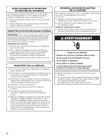 Preview for 26 page of Maytag MVWC200BW1 Use And Care Manual