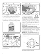 Preview for 8 page of Maytag MVWC400XW0 Use And Care Manual