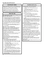 Preview for 10 page of Maytag MVWC425BW Use And Care Manual