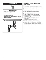 Preview for 8 page of Maytag MVWP475EW Installation Instructions Manual