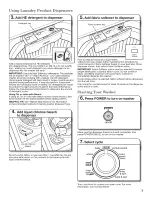 Preview for 7 page of Maytag MVWX500XL2 Use And Care Manual