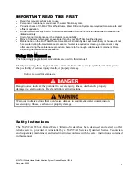 Preview for 3 page of Maytag MWF4100AWS Operation And Maintenance Manual